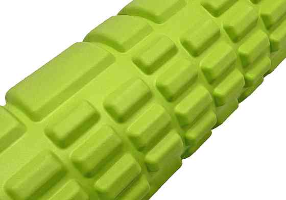 EasyFit Масажний ролер EasyFit Grid Roller Mini 30 см салатовий Коломия