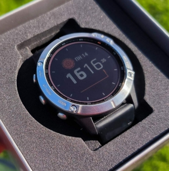 Смарт -Часы Garmin Fenix 6 Solar 47mm. Украинская Мова , NFC Киев - изображение 6
