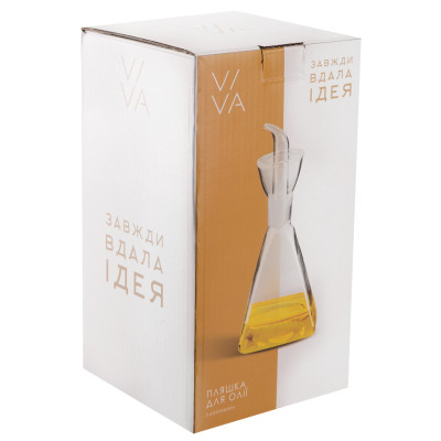 Бутылка для масла Viva Cube 500 мл (SO500) Винница - изображение 4