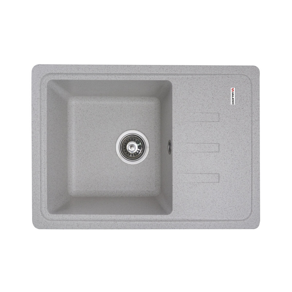 Гранітна мийка для кухні VALESO LIANA 6243 матова Топаз Коломия - фото 1