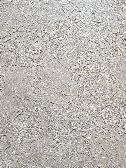 Шпалери вінілові на флізеліні гарячого тиснення DU&KA 1.06х10 вензель основа під штукатурку сірі коричневі Київ - фото 1