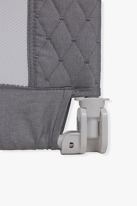 Захисний бортик для ліжка VELANO Wolli, light grey Київ - фото 9