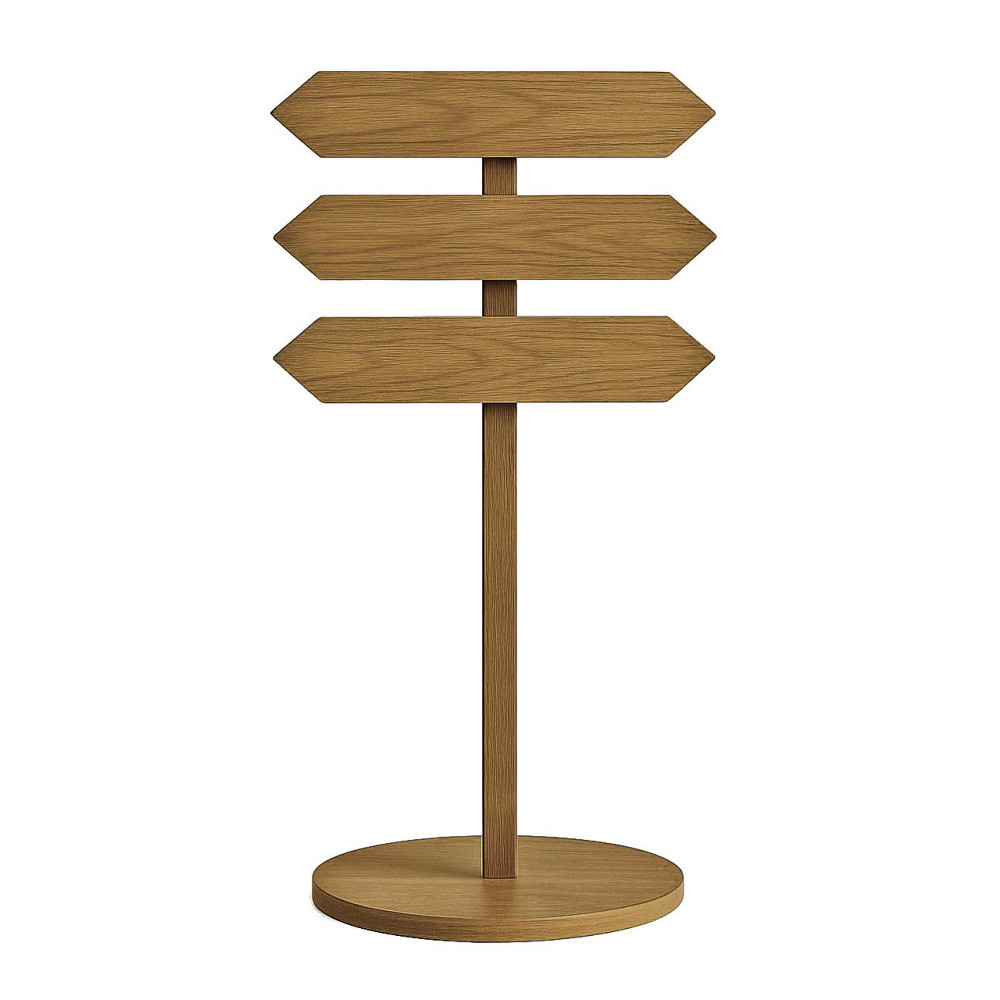 Напольная стрелка-указатель 