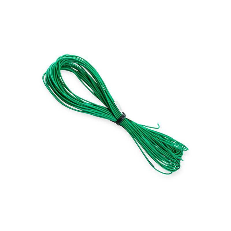 Провід на проводку багатож. d=1 зелений (20 п.м.) Мукачево - фото 1