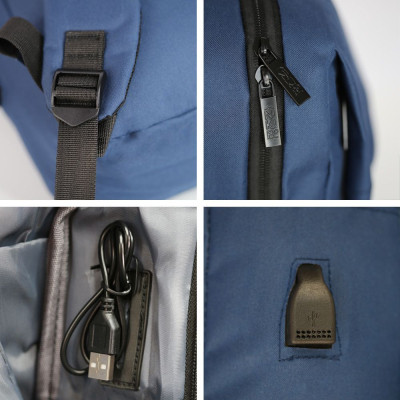 Рюкзак туристический NikiBo Classic 14л темно-синій (30010105-44) Винница - изображение 5