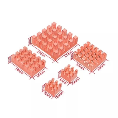 Радиатор охлаждения для Микро ПК KUONGSHUN Комплект для Raspberry Pi 5, 5 шт. (RA805) Винница - изображение 2