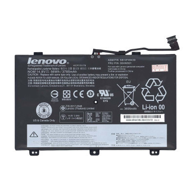 Аккумулятор для ноутбука Lenovo ThinkPad S3 Yoga SB10F46439 , 3785mAh (56Wh), 4cell, 14.8V, Li-ion (A47849) Винница - изображение 1