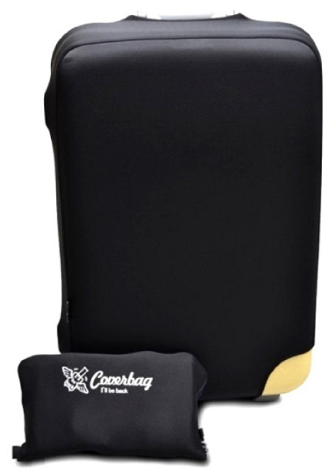 Чехол на чемодан размер L дайвинг Черный Киев - изображение 1