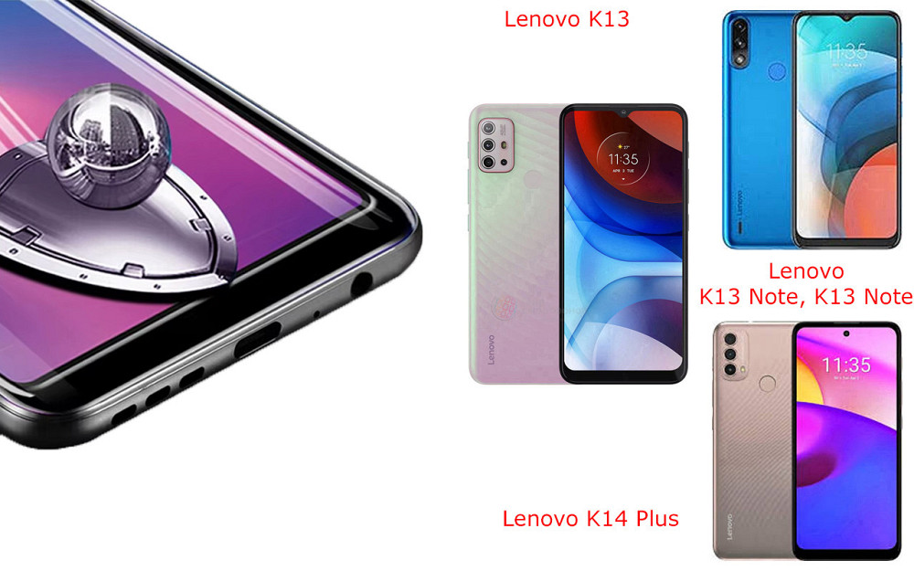 Захисне скло DefenzoGlass для Lenovo K13, K13 Note, K13 Note, K14 Plus – подвійна міцність Київ - фото 2