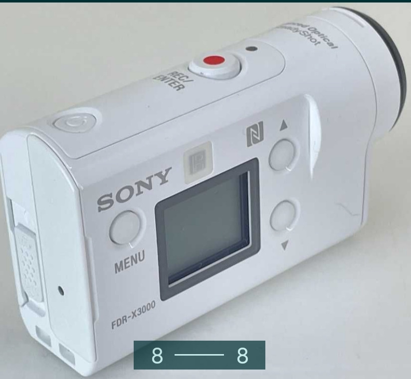 Видеокамера: SONY Digital 4K Video Camera Recorder Action Cam FDR-X3000 White. Киев - изображение 8