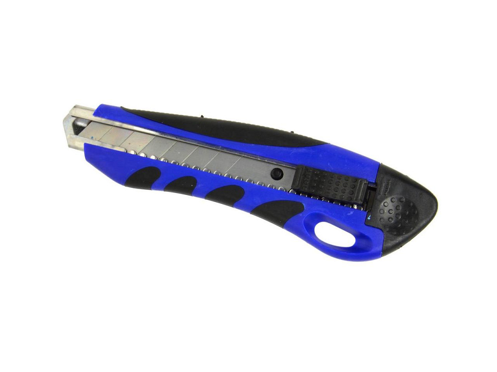 Ніж канцелярський "GeKo" на ламані леза 18мм ергономічна ручка, typ-2 Киев - изображение 2