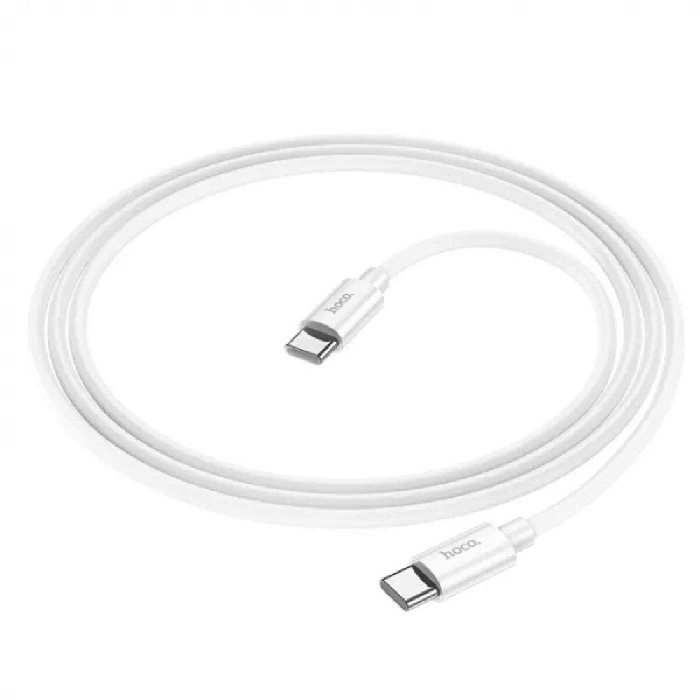 Кабель HOCO X87 Magic силіконовий 60W PD живлення та передачі даних Type-C - Type-C, колір білий 6931474783264 Одеса - фото 4