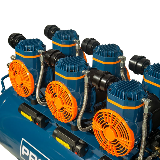 Потужний компресор безмасляний PROFI-TEC OFC-100.6 (100 л, 4.5 кВт, 715 л/хв) 007823 Київ