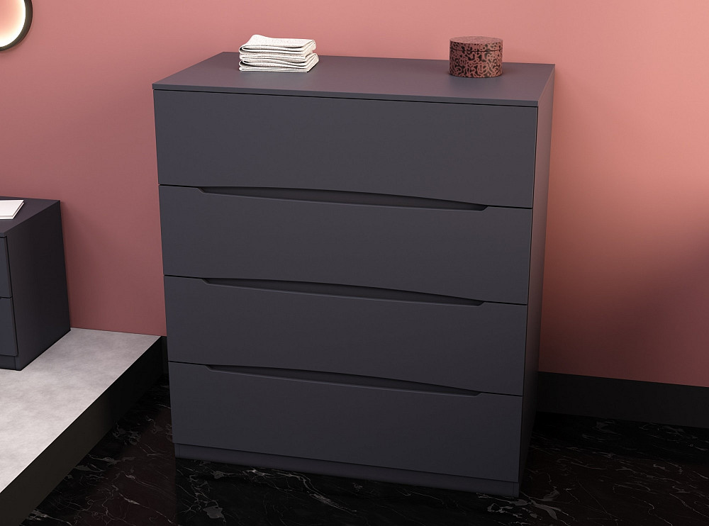 Комод Дельта №1, Антрацит, 1090/610/1200 Львов - изображение 4