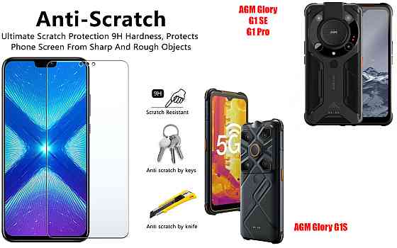 Защитное стекло NeoGlass для AGM Glory G1 SE, G1S, G1 Pro – ультрапрозрачное и устойчивое Киев
