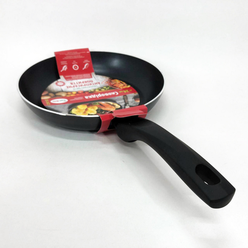 Сковорода качественная на плиту Con, Сковорода для приготовления пищи без масла, Долговечные сковородки TM-75 Львов - изображение 9