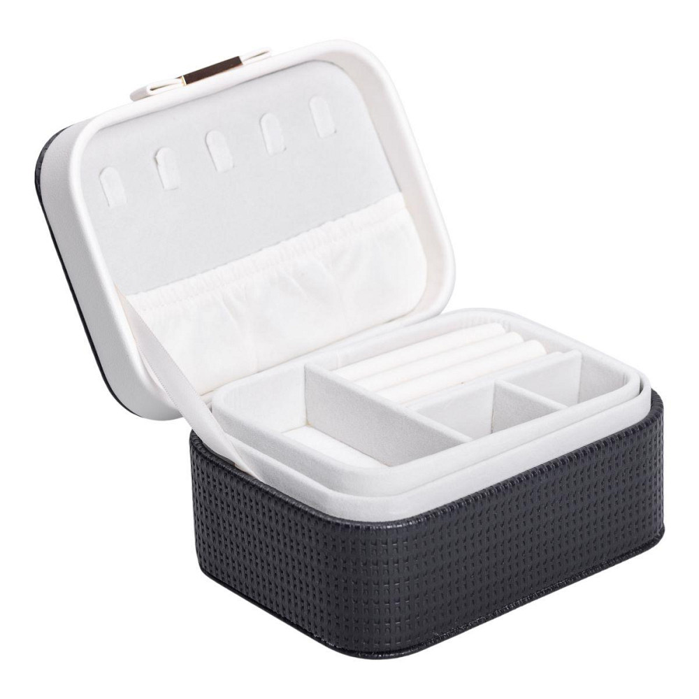 Скринька для прикрас з еко шкіри 15.5×11.5×8.5 ​​органайзер для ювелірних виробів HP-5-37B Київ - фото 3