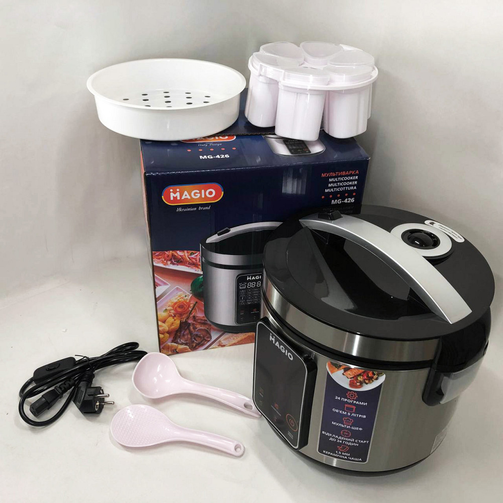 Мультиварка с поддержкой температурного режима, Многофункциональная мультиварка 5л DI-91 Львов - изображение 2