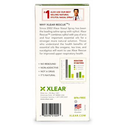 Минералы Xlear Спасение назальный спрей с ксилитом и эфирными маслами 45 мл (700596010093) Винница - изображение 5