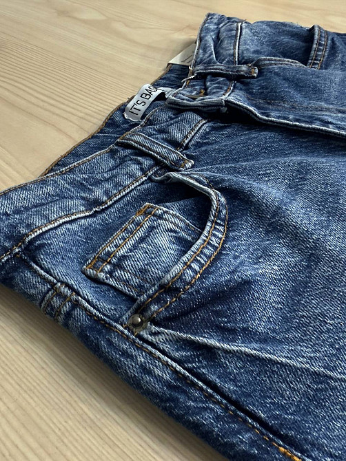 Джинси жіночі Its Basic 3992-2 flare супер кльош широкі сині, синій, 36, 36, 70 см, 98 см Київ - фото 8