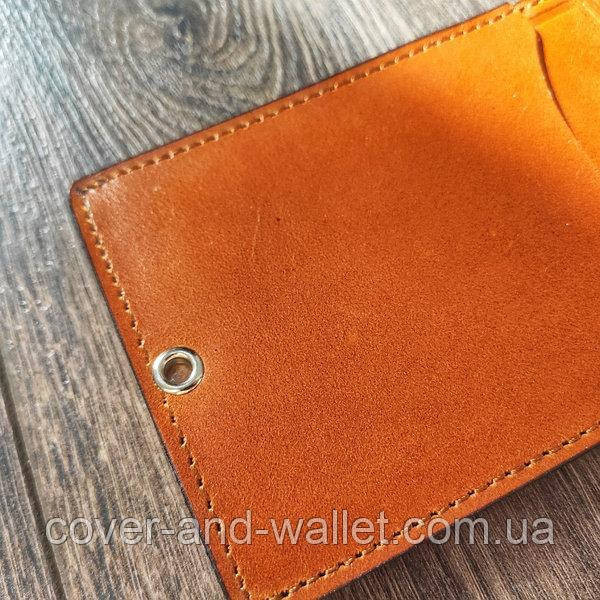 Кожаная обложка с карманом "Національна Гвардія Україна" Київ - фото 5