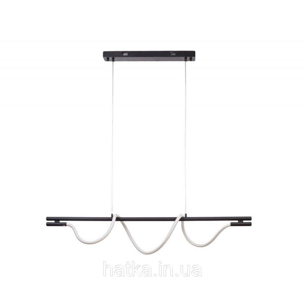 Підвісний світлодіодний світильник G 2914/1000 74W Чорний Київ - фото 4