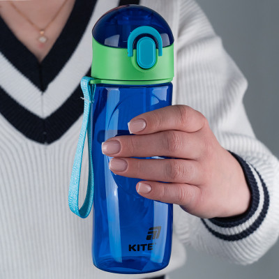 Поильник-непроливайка Kite 530 мл, синя (K25-400-3) Винница - изображение 5