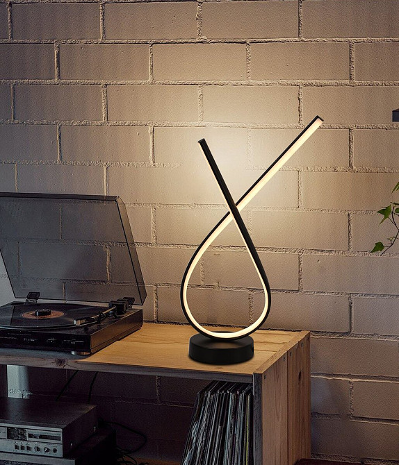 VALESO Настільний світильник , Чорний Коломия - фото 1