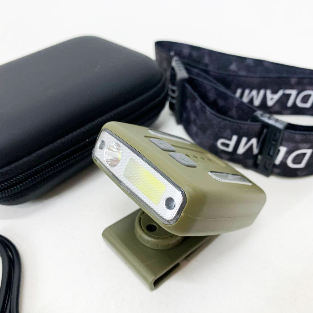 Налобний світлодіодний ліхтар, Потужний акумуляторний налобний ліхтарик, Налобна лампа IH-17 Львів - фото 1