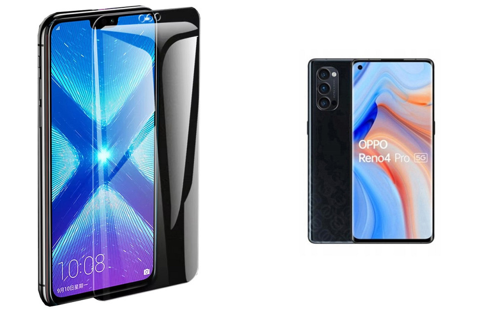 Захисне скло NeoGlass для Oppo Reno 4 Pro – надпрозоре та стійке Київ - фото 2
