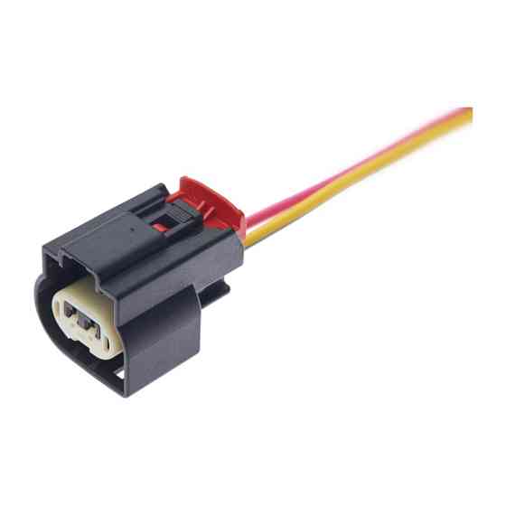 Разьем коннектор с проводом, 2-кон.,  34752-0204,  Molex Америка универс., Моторный отсек, Ford Киев
