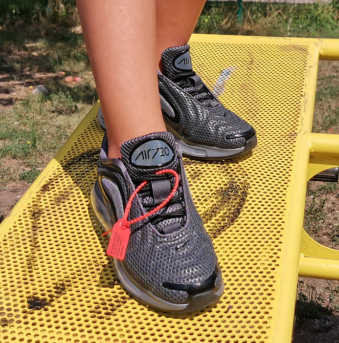 Кросівки Nike 720 Сірі Жіночі Найк з Амортизацією (розміри: 39) Відео Огляд Дніпро - фото 4