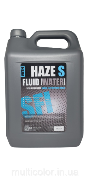 Рідина для генераторів туману SFI Haze "S" Fluid Water 5 л Київ - фото 2