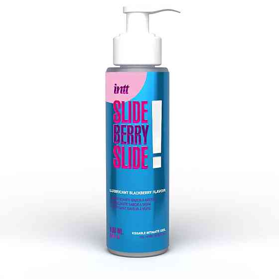 Съедобный интимный гель со вкусом ежевики Intt SLIDE BERRY Sex Aura Киев