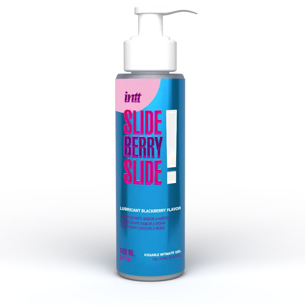 Съедобный интимный гель со вкусом ежевики Intt SLIDE BERRY Sex Aura Киев - изображение 1