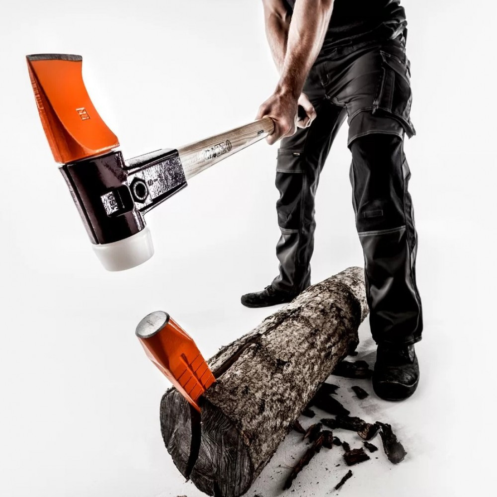 Топор-колун Halder Simplex с молотком насадка из белого нейлона Одесса - изображение 3