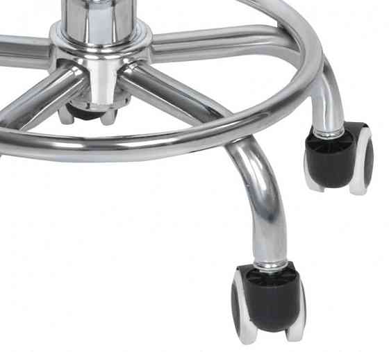 Крісло табурет стілець на колесах без спинки кругле Bonro B-496 Київ