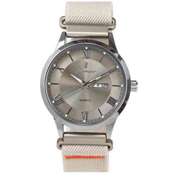 Годинник чоловічий наручний Poedagar Berlin Nylon Creamy (2 ремінці) Вінниця
