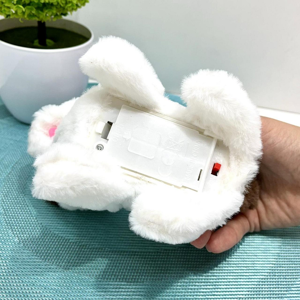 Кошеня інтерактивне ходить ворушить хвостиком у переносці Білий з коричневим (688-123A) Чернігів - фото 3