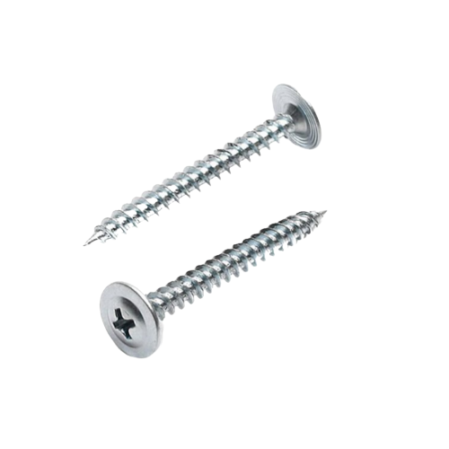 Саморіз з прес-шайбою гострий 4,2*32мм цинк білий 100шт/уп APRO Житомир - фото 1