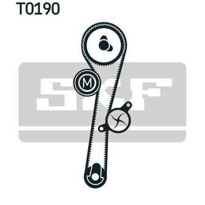 Комплект ремня ГРМ с помпой SKF VKMC 06002 Винница