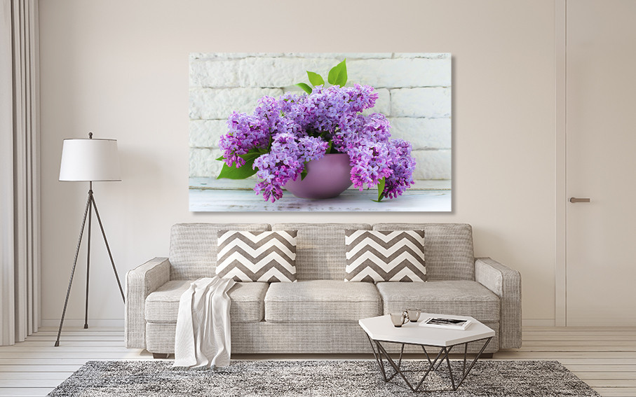 Картина холст в гостиную / спальню    Бузок       MLP_238 70x140 см Киев - изображение 2