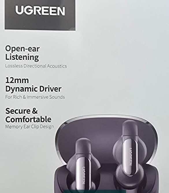 Наушники Беспроводные кліпси Ugreen hi-tune S5 Київ - фото 4