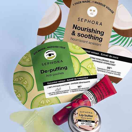 Маска с экстрактами фруктов и гиалуроновой кислотой - Тканевые маски для лица, LITCHI Славянск