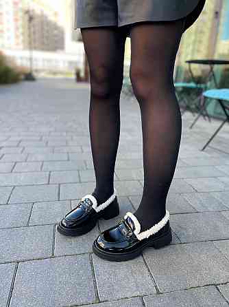 PLPS Лофери жіночі PLPS чорні шкіра лакована низький хід 36-41 ( -3) Коломыя