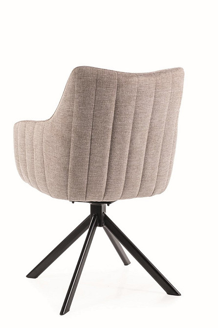 Стілець AZALIA BREGO чорний каркас/св.беж 31 Днепр - изображение 2