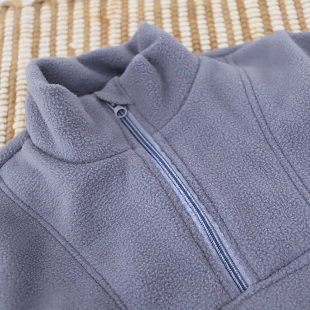 Дитячий теплий костюм (толстовка + штани) Світло-сірий 134 Кам'янець-Подільський - фото 7