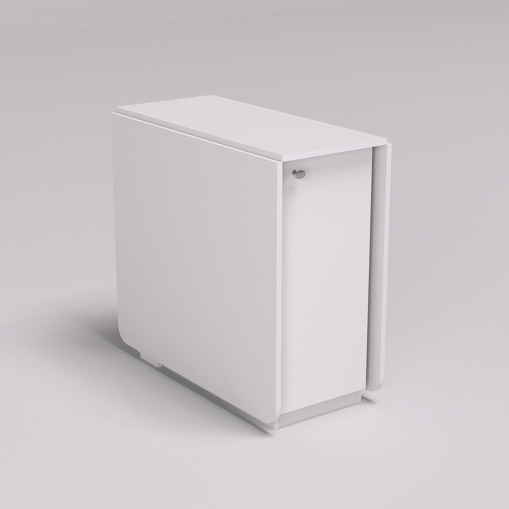 Стіл-тумба №5 Комбі, Білий, 380х800х750 Львів - фото 4