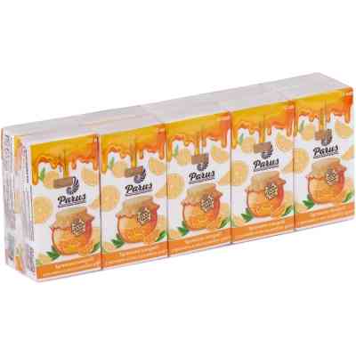 Салфетки косметические Parus Абрикос 2 слоя 10 шт. х 10 пачек (4820044170189) Винница