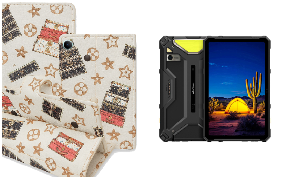 Книжка-трансформер для планшета Ulefone Armor Pad 4 Ultra, колір Black Lyi White Київ